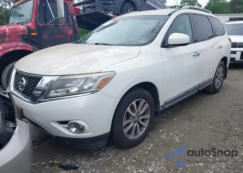 2013 Nissan Pathfinder Sl z USA, uszkodzony, nr VIN 5N1AR2MN8DC631266